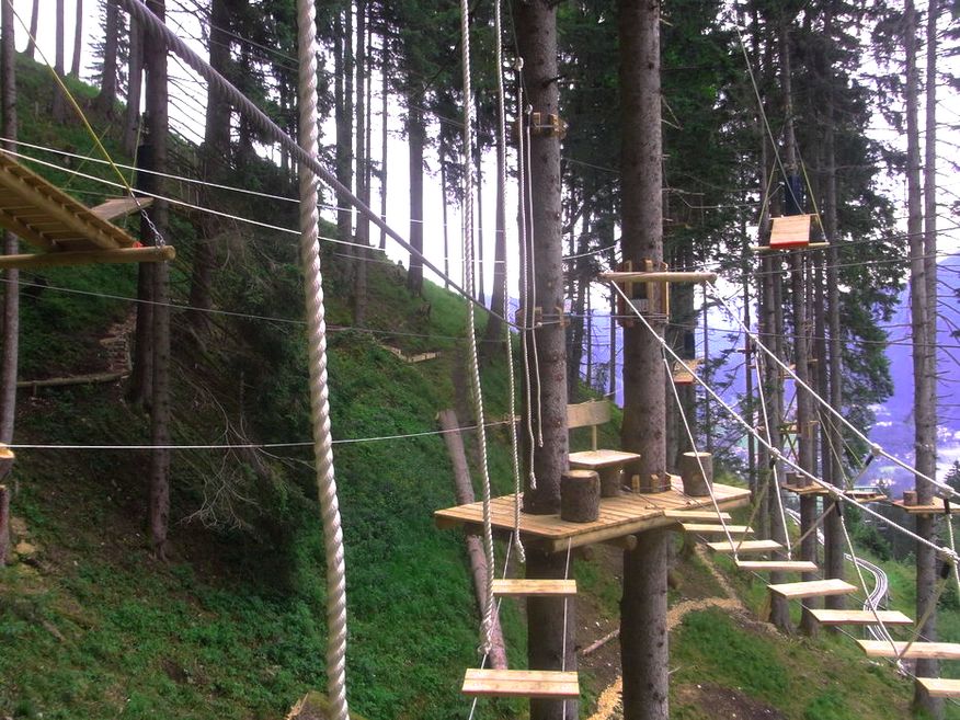 Freizeit im Aktiv Hotel Böld Kletterwald